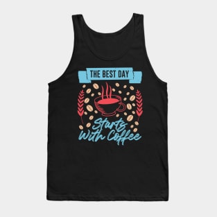 Funny Cup of Coffee Tee Coffee lover must have Tank Top